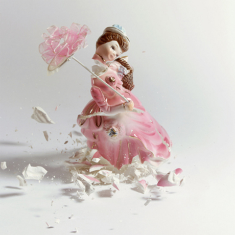 Martin Klimas, Porcelain Figurines - Jeune Fille à l'ombrelle