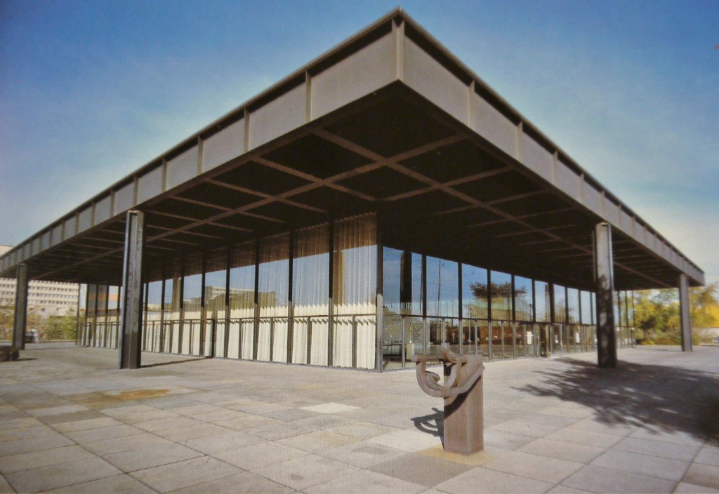 Ludwig Mies Van Der Rohe, Neue Nationalgalerie, Berlin, Allemagne, 1962-1968