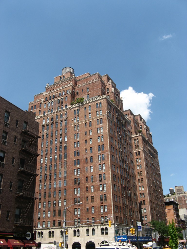 Chelsea District, NYC, Août 2010, vue d'un bâtiment traditionnel du quartier