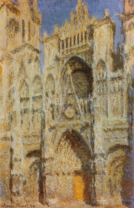 Claude Monnet, La Cathédrale de Rouen. Le Portail au soleil, 1893