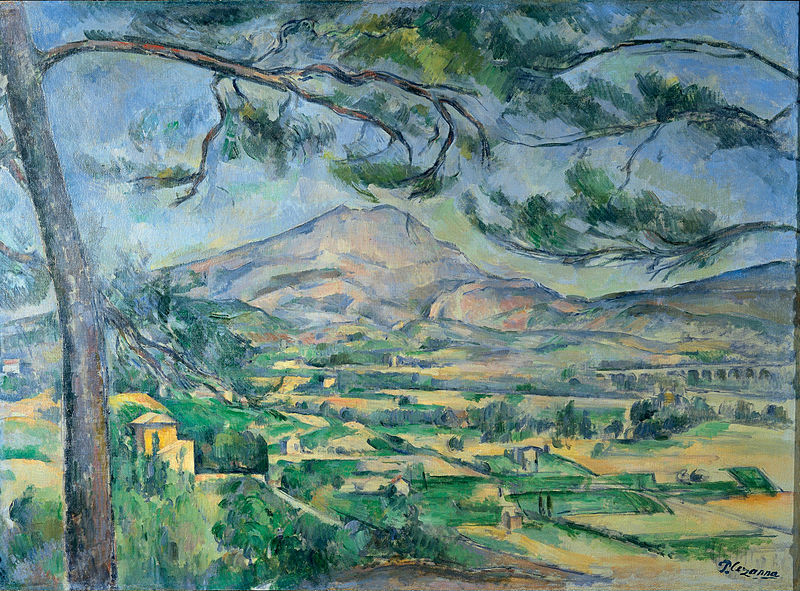 Paul Cézanne, La Montagne Sainte-Victoire, 1885-1887