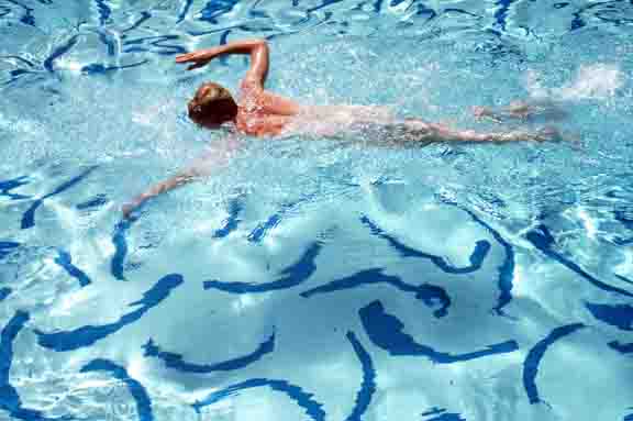 Michael Childers, The Hockney Swimmer, 1978
