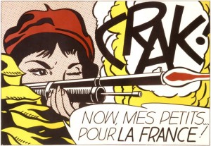 Roy Lichtenstein, Mes Petits... Pour La France !, 1963