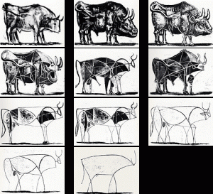 Pablo Picasso, Le Taureau, litographie de Fernand Mourlot, 1945-1946