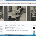Capture d'écran du compte Twitter du Maréchal des logis Nissim de Camondo