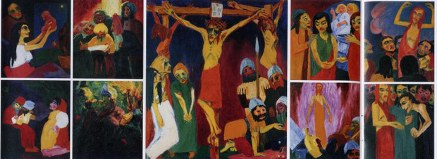 Emil Nolde, La vie du Christ (cycle complet), 1911