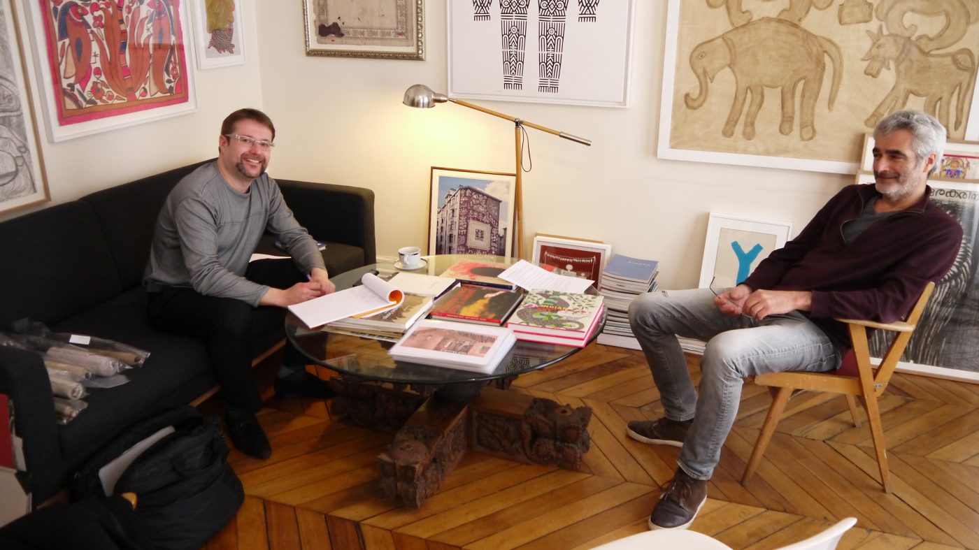 Une Interview avec Hervé PERDRIOLLE, promoteur de la Figuration Libre et expert de l’art vernaculaire indien