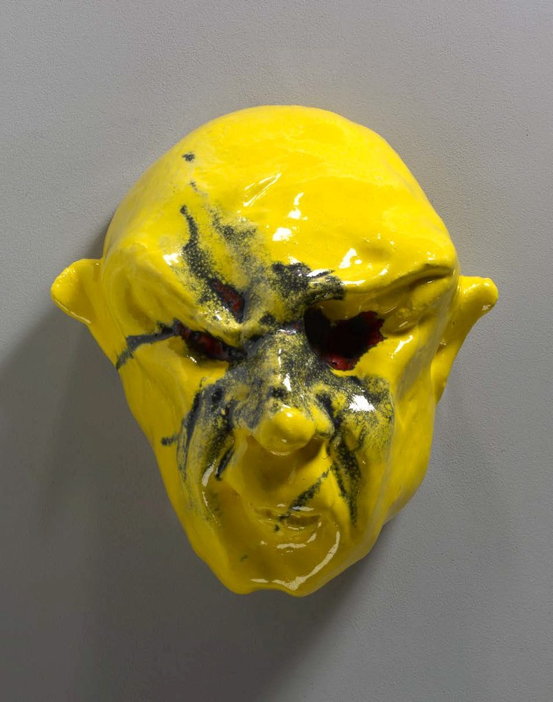 Thomas Schütte, Basler Maske, 2014. Oeuvre présentée dans le thème Masques et mascarons.