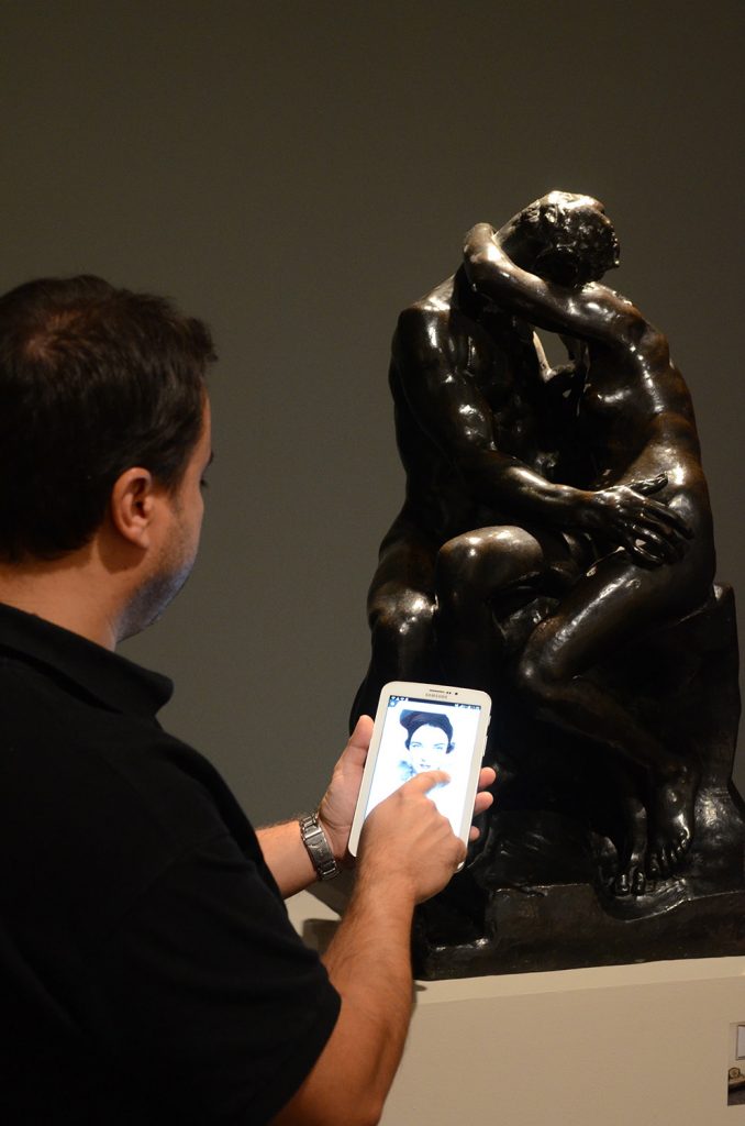Musée des Beaux-Arts de Lyon, Audioguide en ligne davant Rodin.