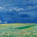 Vincent van Gogh, Wheatfield under Thunderclouds,1890. Un des nombreux chefs d'oeuvre présent au Musée Van Gogh d'Amsterdam