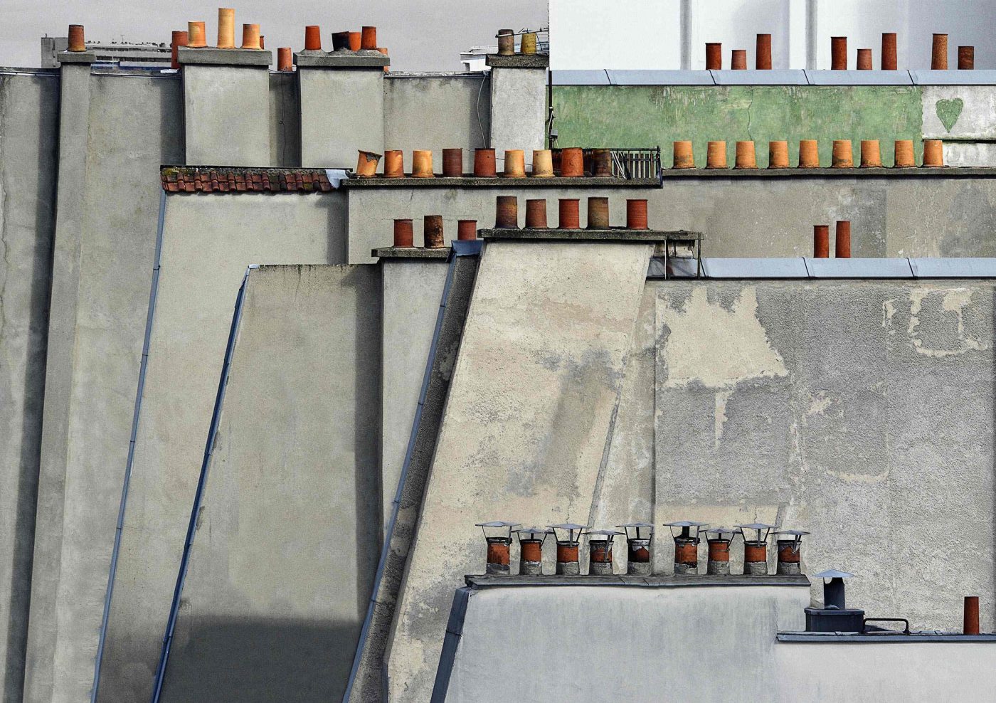 Michael Wolf, paris roof tops 4, 2014