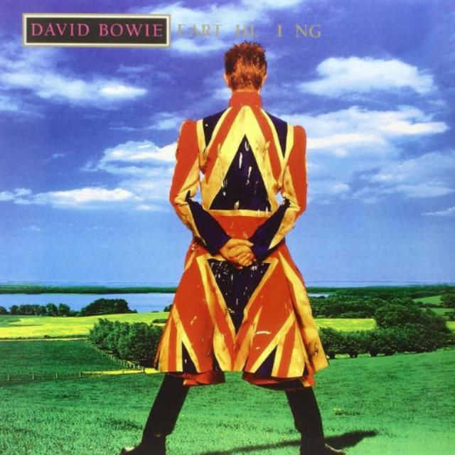 David Bowie, Couverture de l'album Earthling, 1997