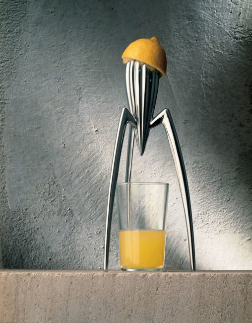 Presse agrumes Juicy Salif, design Philippe Starck pour Alessi, 1987