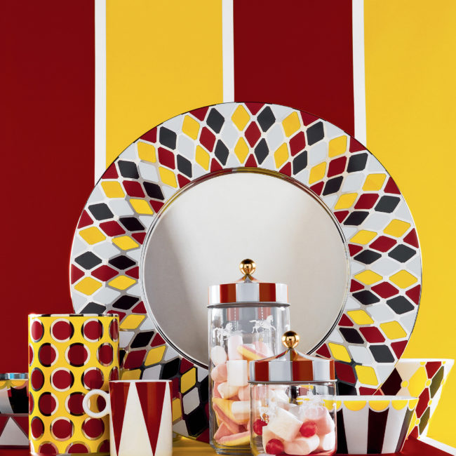 Articles ménagers, gamme Circus, design Marcel Wanders pour Alessi