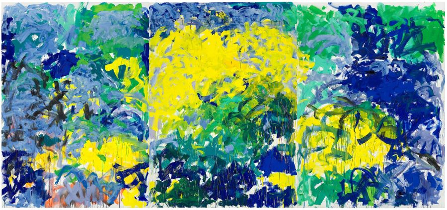 La Grande Vallée XIV (For a Little While) 1983. , © Joan Mitchell Foundation Archives