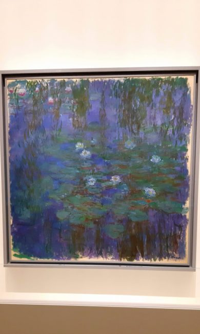Claude Monet, Nymphéas bleus, 1916-1919