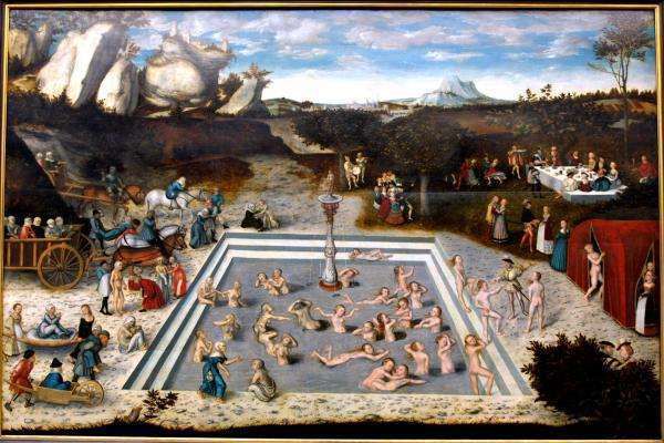 La Fontaine de Jouvence - Lucas Cranach, 1546.